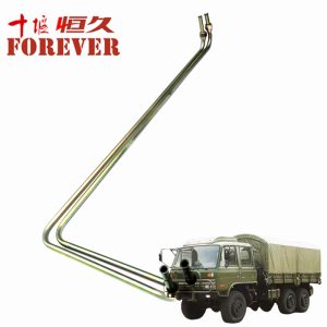 Air reservoir-air dryer pipe 35A-06210 Applicable to Dongfeng EQ2102 Parts 6x6 Left Hand Drive Off-road All Terrain Cargo Truck